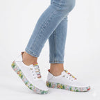 Women's leather openwork shoes white Artiker 58C0597 To be categorized Your Sports Performance