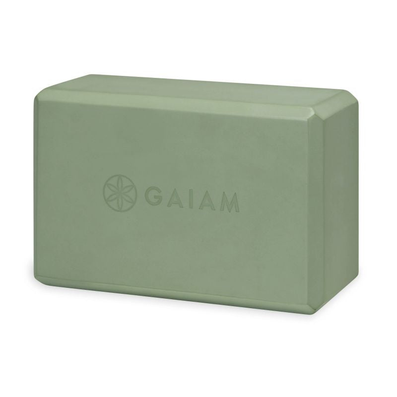 Gaiam Vintage Green 64972 Yoga Block Accessories/Training equipment Your Sports Performance