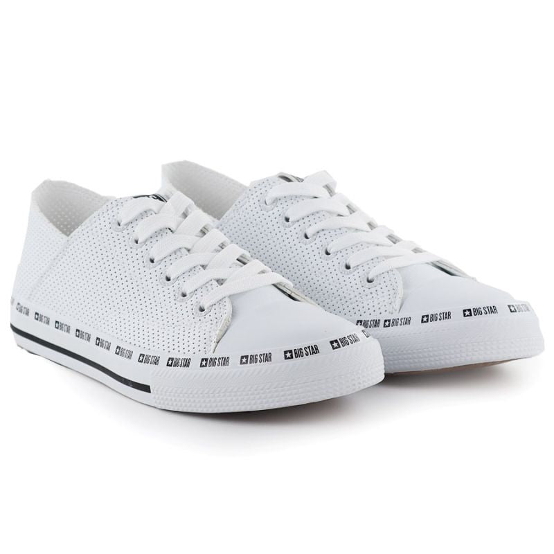 Big Star W FF274024 openwork low sneakers white Footwear/Lifestyle/Big Star Your Sports Performance