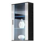 SOHO hanging display cabinet, black/white gloss Bufety i witryny/Bufety i witryny na drewnianej podstawie Your Sports Performance