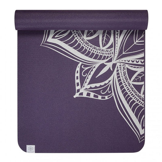 Yoga mat Gaiam Aubergine Medallion 6 mm 63844 Accessories/Training equipment Your Sports Performance