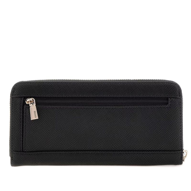 GUESS WOMEN'S WALLET BLACK WITH TRIANGULAR LOGO LAUREL II In preparation Your Sports Performance