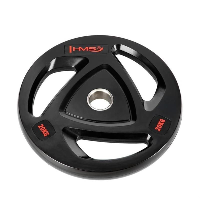 HMS Olympic plate rubberized 20 kg TOX20 17-61-095 Accessories/Training equipment Your Sports Performance