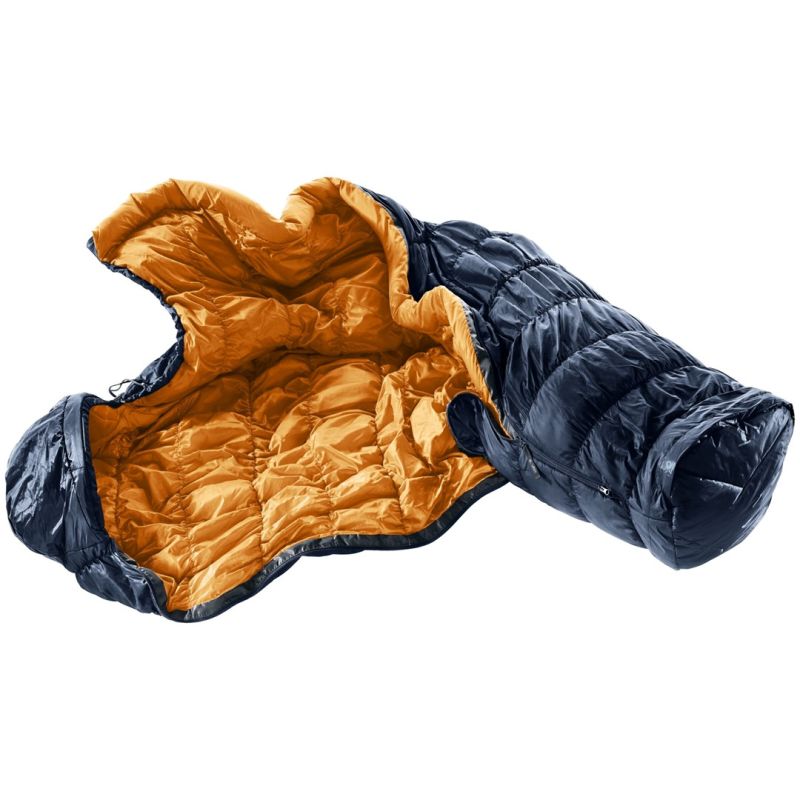 Deuter Exosphere 0C/32F Synthetic Sleeping Bag, Ink/Maple Kemping/Śpiwory Your Sports Performance