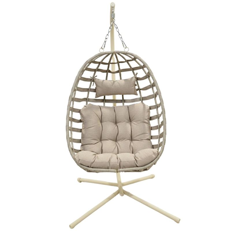 COCOON BEIGE HANGING CHAIR Home and Garden/Garden Your Sports Performance