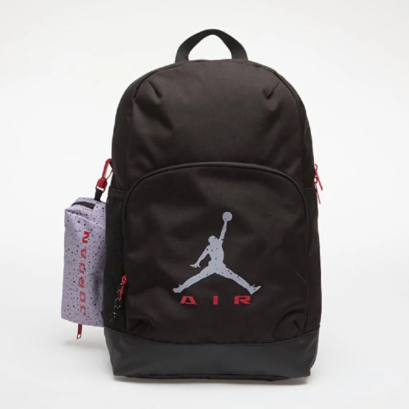 Jordan Jan Air Raid Backpack 17L Black/Cement Grey + Pencil Case - 9A9250-GHJ