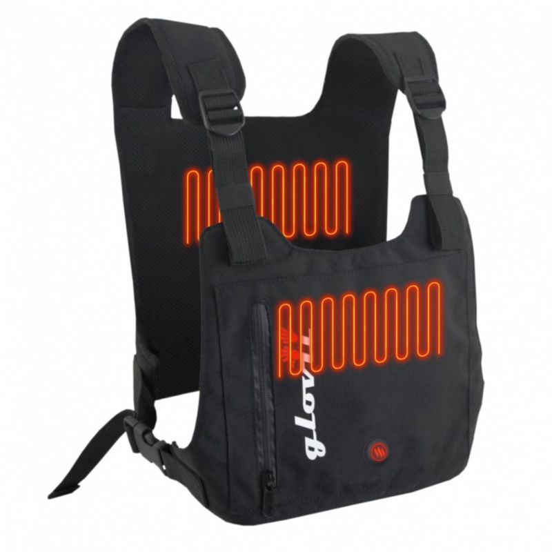 Glovii GV1U Heated Vest (Universal; Black) Clothing Your Sports Performance