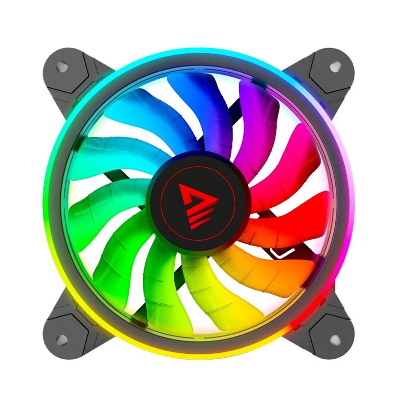 SAVIO SET OF 4 ARGB FANS 120 MM WITH CONTROLLER AND REMOTE CONTROL FAN-01 Chłodzenie/Chłodzenie - wentylatory Your Sports Performance