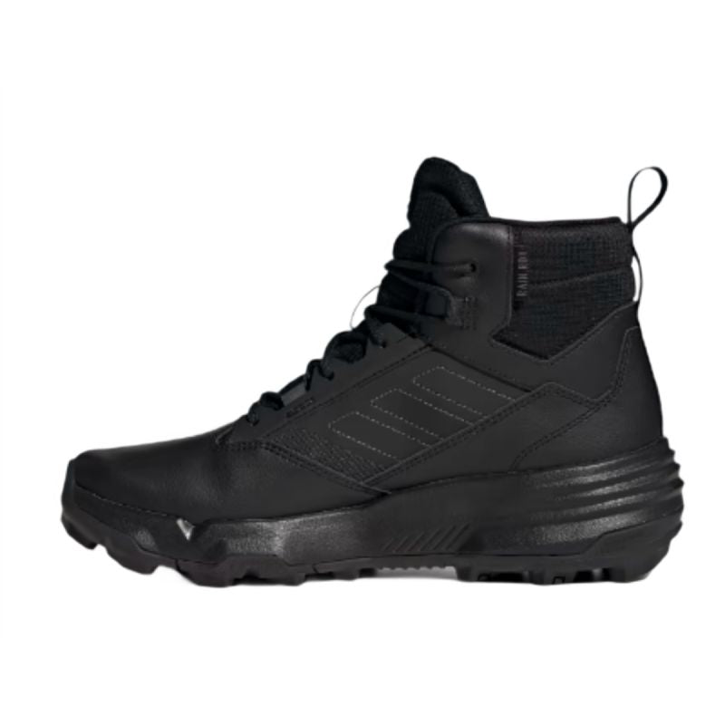Adidas Terrex Unity Leather Mid RAIN.RDY men's winter boots black - GZ3325 Obuwie/Buty do koszykówki męskie/Adidas Your Sports Performance