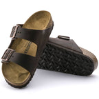 Women's/men's brown Birkenstock Arizona Nubuck Habana narrow flip-flops (52533) Footwear/Lifestyle/Birkenstock/Klapki/chodaki Birkenstock