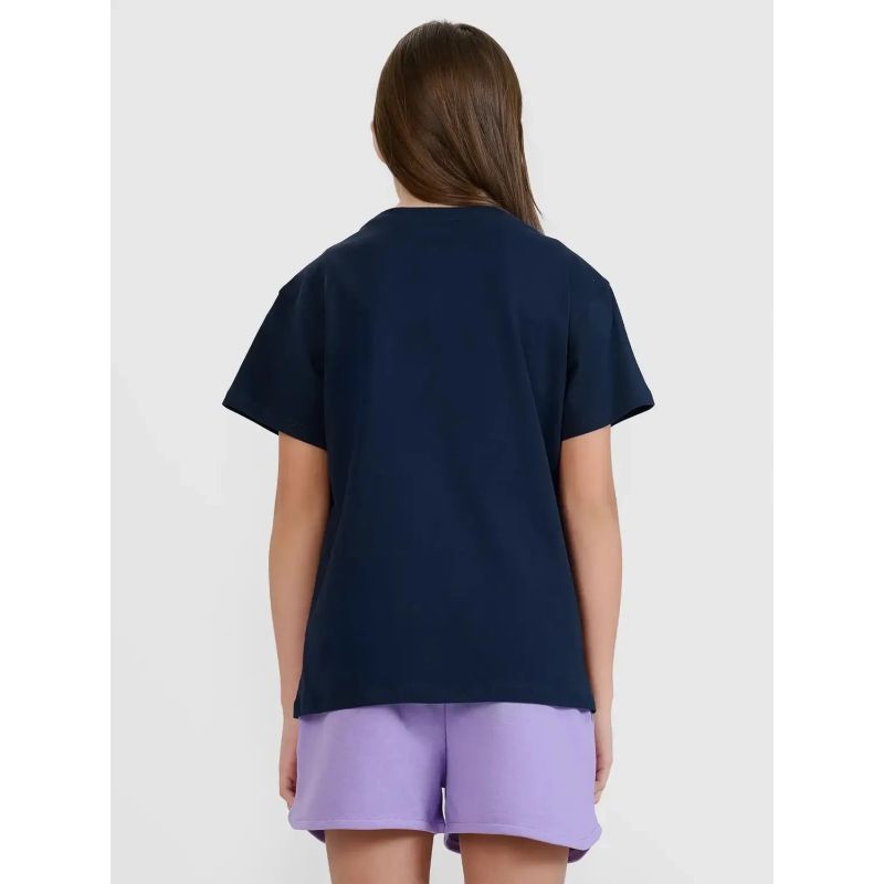 Girls' plain T-shirt 4F 4FJWMM00TTSHF2332-31S *Kategoria tymczasowa Your Sports Performance