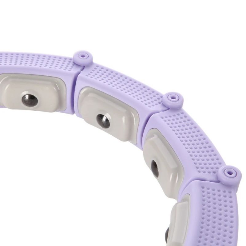Hula hoop HMS HHM14 with magnets, weight and counter purple In preparation Your Sports Performance