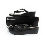 Ipanema Selfie Fem women's flip-flops comfortable black fashionable platform Ipanema