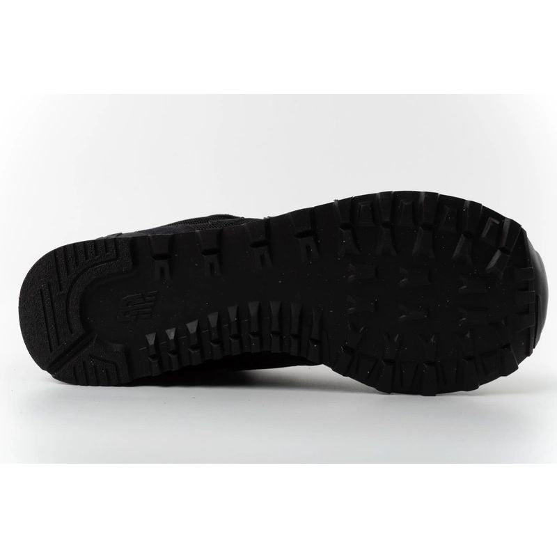 New Balance men's 515 black suede leather sneakers