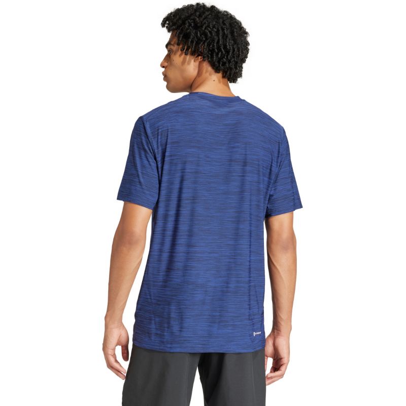 Men's adidas Train Essentials Stretch Training Tee blue IA3901 In preparation Adidas