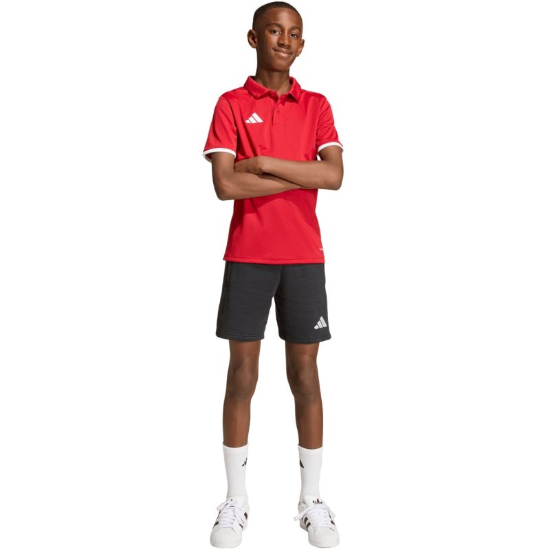 adidas Entrada 26 Polo T-shirt for kids red JZ6626