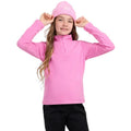 Fleece sweatshirt for girls 4F F060 fuchsia 4FJWAW25UFLEF060 55S 4f