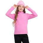 Fleece sweatshirt for girls 4F F060 fuchsia 4FJWAW25UFLEF060 55S 4f