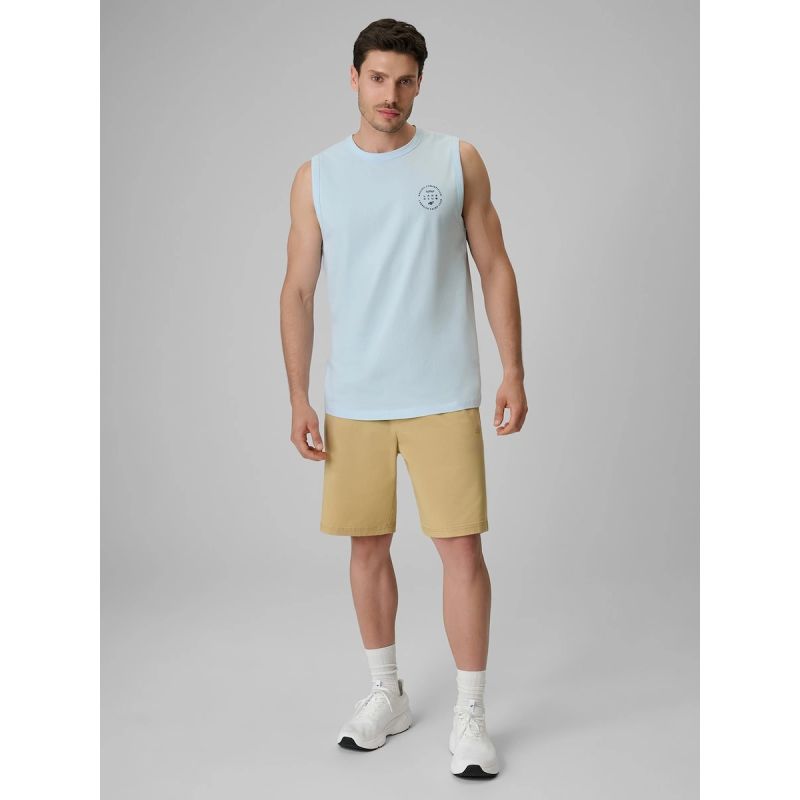 Men's sleeveless relaxed smooth t-shirt 4F 4FRSS26TSLEM330-34S 4f