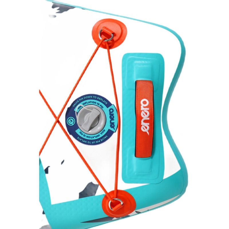SET - SUP BOARD 140KG INFLATABLE ENERO 320x91x15CM SEA Accessories Your Sports Performance