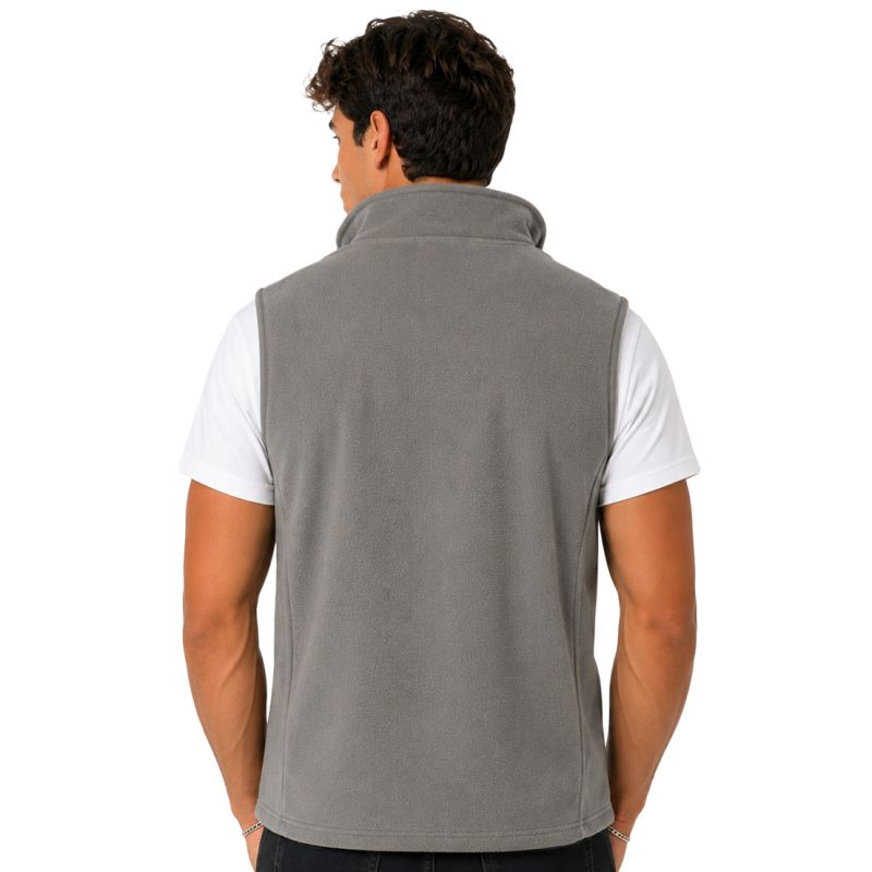 Men’s Fleece Jacket Geographical Norway VUG DARK GREY DB MEN 233 (WZ4424H/GN-DARK GREY)