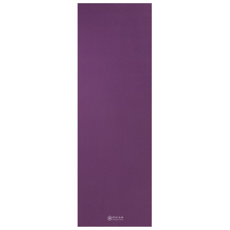 Gaiam Essentials 6 mm Yoga Mat with strap 63313 Accessories/Training equipment Your Sports Performance