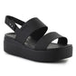 Crocs Brooklyn Low Wedge W 206453-060 sandals Footwear/Swimming Crocs