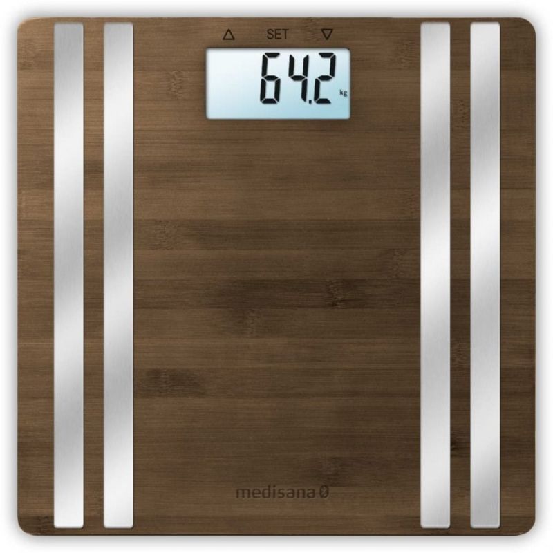 Connect Medisana BS 552 Analytical Scale (Bamboo) AGD - Produkty/Wagi łazienkowe Your Sports Performance