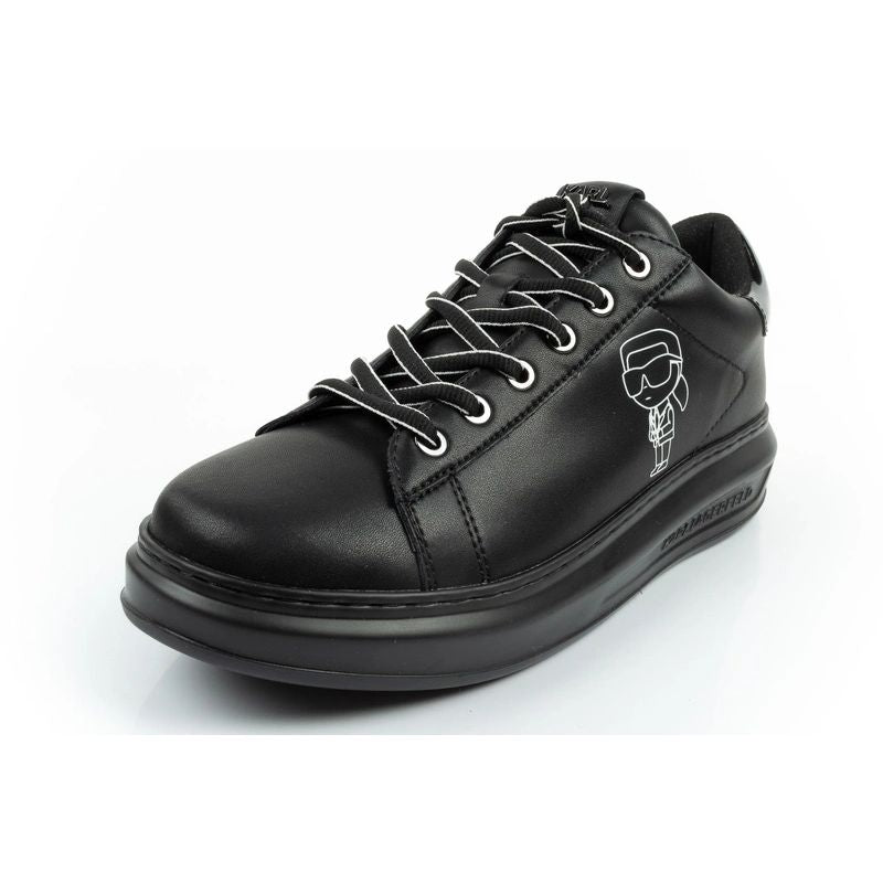 Karl Lagerfeld men's shoes sneakers Kapri natural leather black To be categorized Your Sports Performance