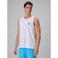 Men's regular sleeveless T-shirt with print 4F 4FRSS26TSLEM366-10S 4f