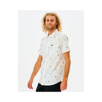 RIP CURL Hula Breach S/S Shirt white