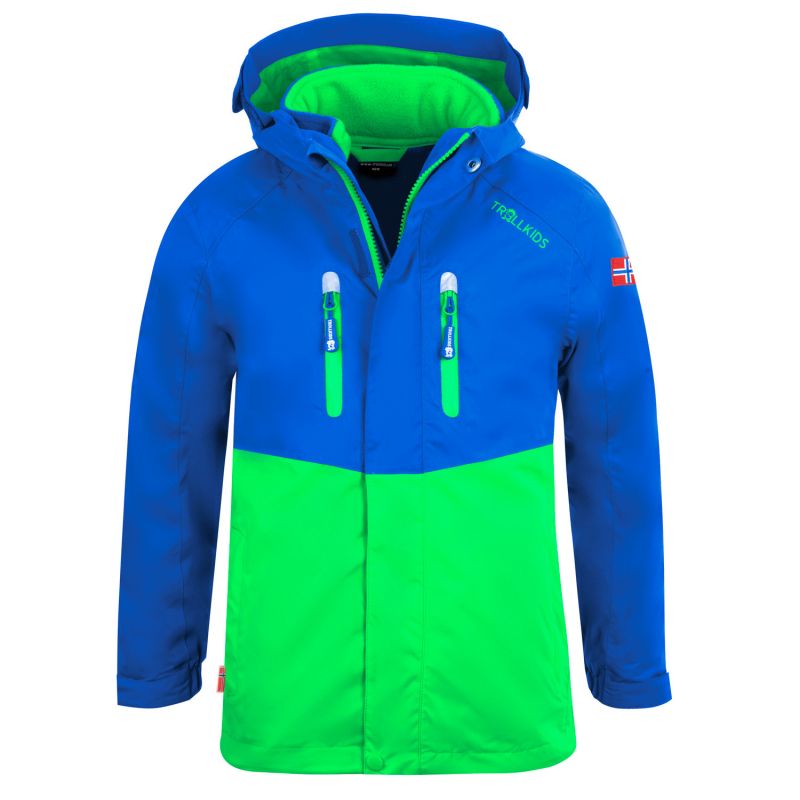 TrollKids Bryggen 3in1 Jr Jacket 418-106 Clothing/Outdoor/Trollkids Your Sports Performance
