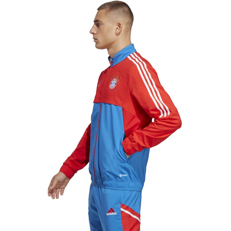 Sweatshirt adidas FC Bayern Pre Jacket M HU1274 Clothing/Football Adidas