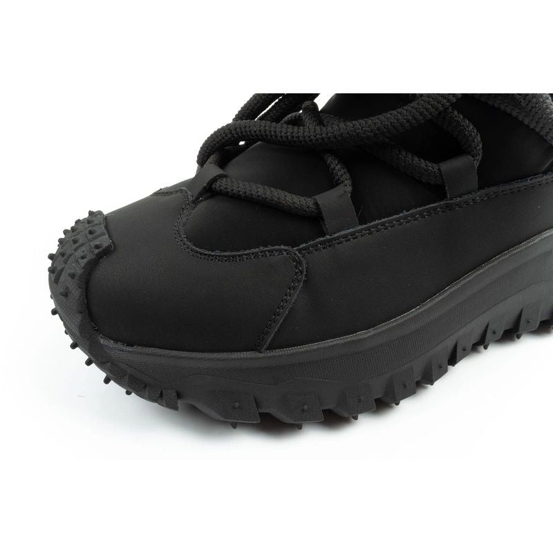 Lee Cooper women's winter hiking sports shoes, insulated, black, natural leather Lee Cooper