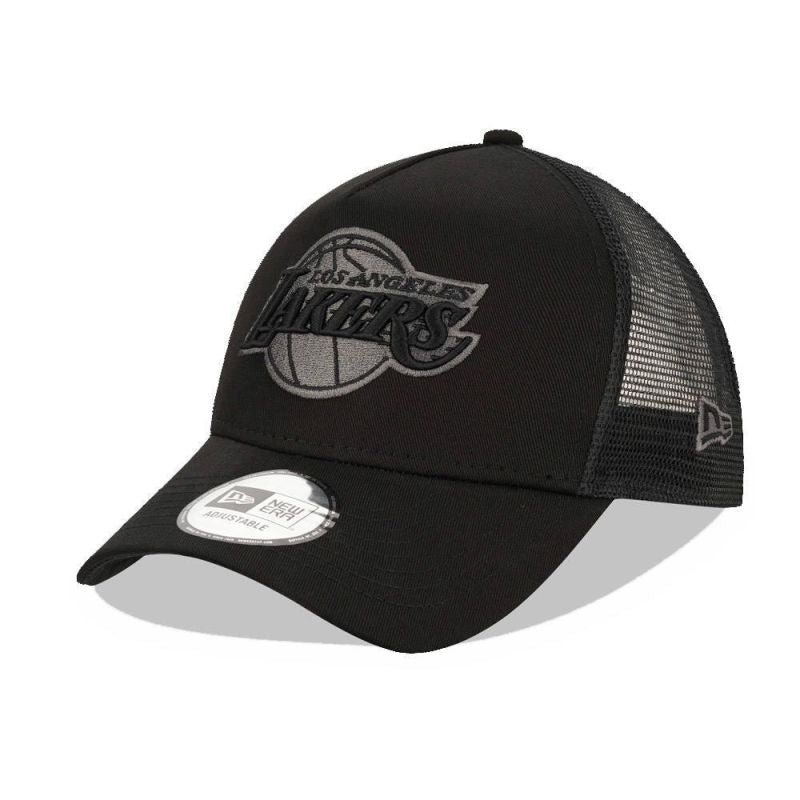 New Era 9FORTY LA Los Angeles Lakers Trucker Black Cap - 12523911 Odzież/Czapki/Czapki z daszkiem Your Sports Performance