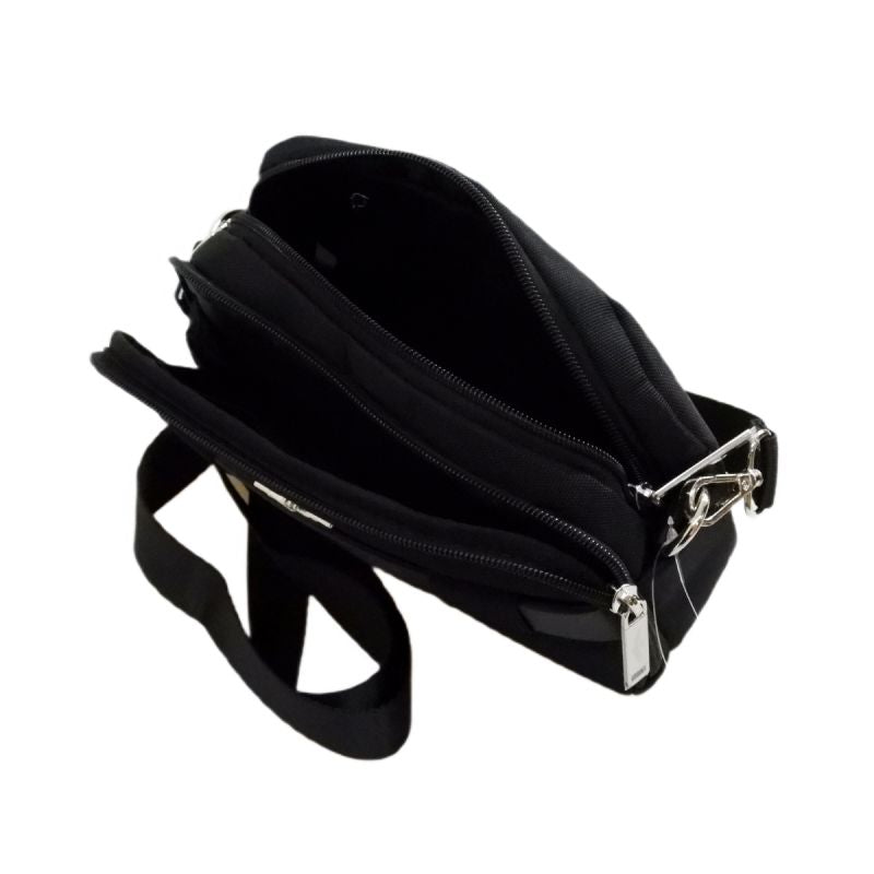 Aeronautica Militare Fly Men's Shoulder Bag Black - AM-327 Akcesoria i sprzęt koszykarski/Torby i plecaki Your Sports Performance