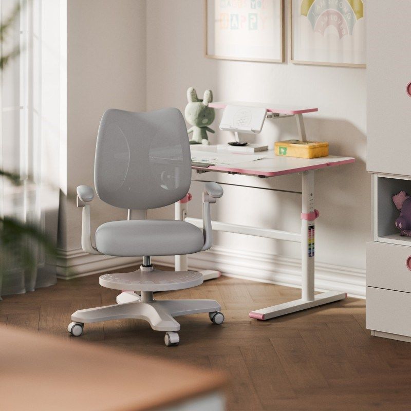 Junior 4.6 Gray Swivel Chair Fotele/Fotele biurowe Your Sports Performance