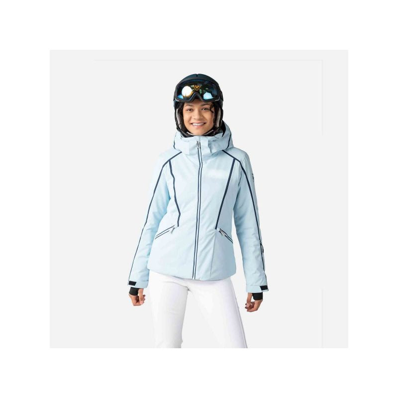 Rossignol W Flat Jkt Jacket Blue Import z PMSport Your Sports Performance