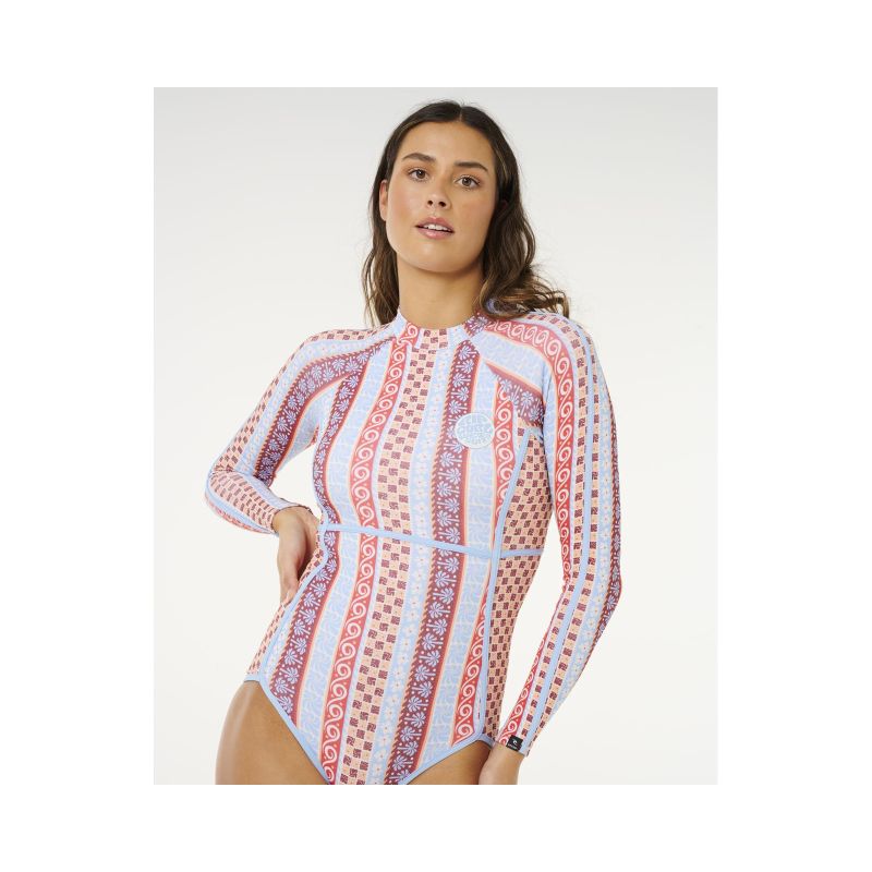 Women's RIP CURL Coastal Instincts Upf Surfsuit multicolor