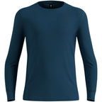 Men’s long-sleeve thermal shirt Odlo MERINO 200 BL TOP crew neck l/s, green
