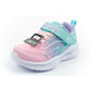 Skechers Color Breeze LED Children's Sports Shoes for Girls Turquoise Skechers
