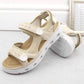 Comfortable Velcro sandals Rieker W RKR691 beige Footwear/Lifestyle/Rieker Your Sports Performance