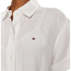 TOMMY HILFIGER LINEN MIDI DRESS In preparation Your Sports Performance