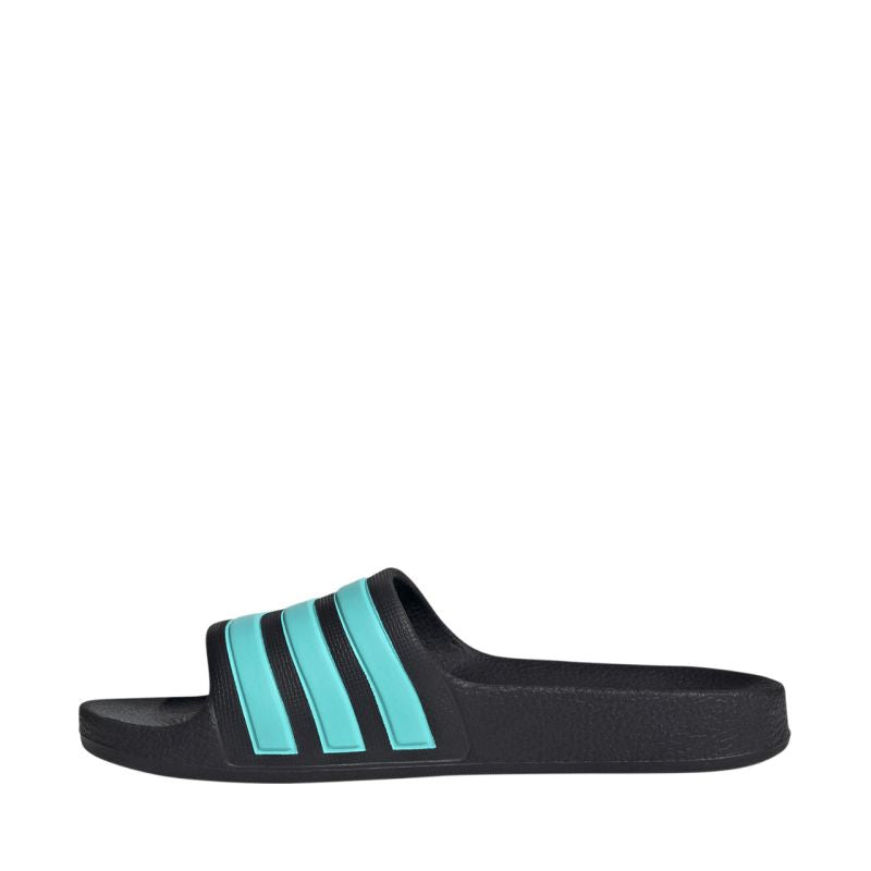 Adidas Adilette Aqua Slides children's flip-flops black and blue JS2497