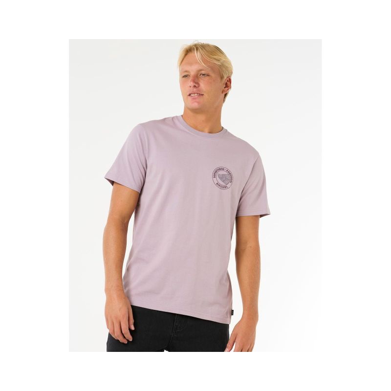 RIP CURL Desti Animals Tee Purple