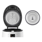 Cuckoo rice cooker + steamer 1.08l white CRP-ST0609F AGD - Produkty/Sztućce i przybory kuchenne Your Sports Performance