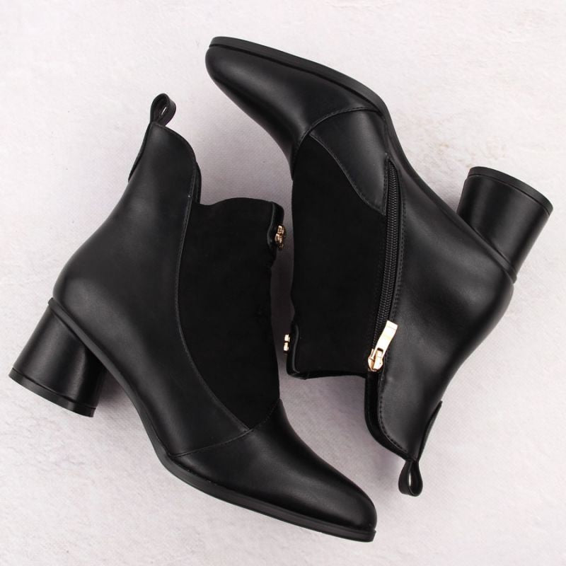 D&amp;A S.Barski Premium Collection W OLI232A black high-heeled ankle boots Footwear/Outdoor/S.Barski Your Sports Performance