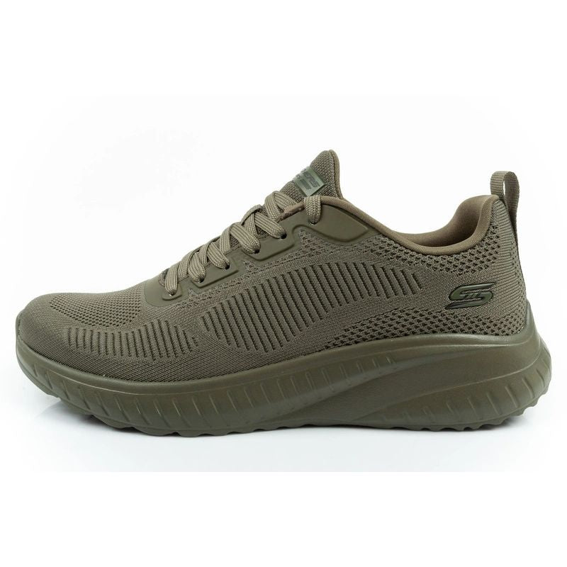 Skechers Bobs Squad Chaos Men's Sports Shoes Light Olive To be categorized Your Sports Performance