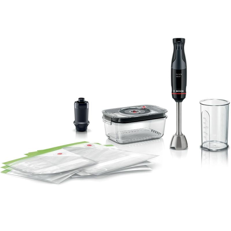 Bosch MSM4B6V2 Serie 4 ErgoMaster Hand Blender (1000W; Black) AGD - Produkty/Miksery / Blendery Your Sports Performance