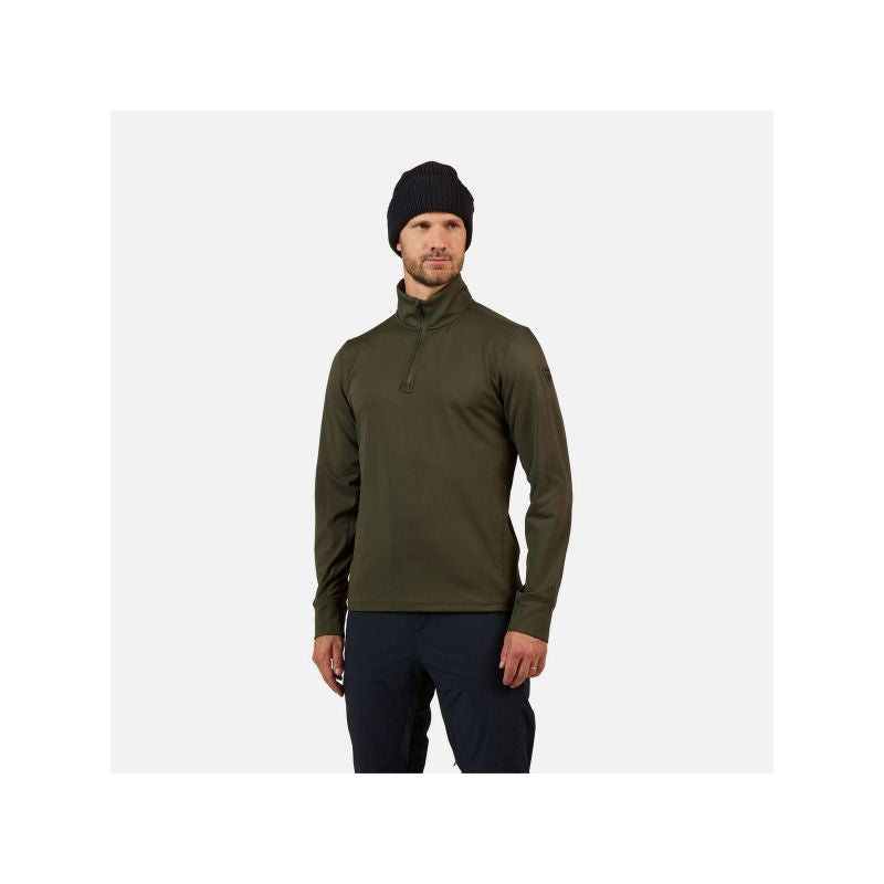 ROSSIGNOL MID LAYER STRETCH HZ men's sweatshirt green